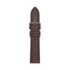 Curea din piele LiteHide™ maro închis de 22 mm