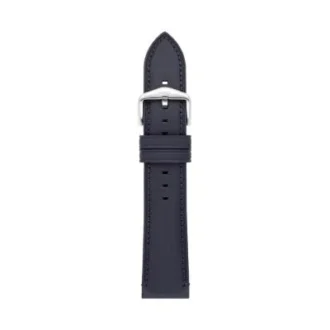 Curea din piele LiteHide™ maro închis de 22 mm