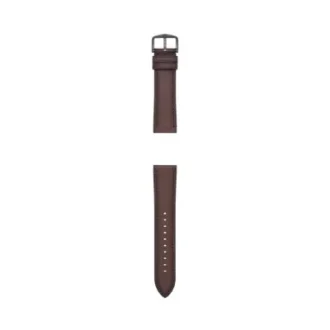 Curea din piele LiteHide™ maro închis de 22 mm
