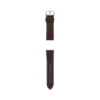 Curea din piele LiteHide™ maro închis de 24 mm