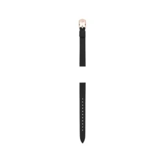Curea din piele LiteHide™ neagră de 12 mm