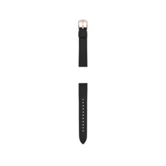 Curea din piele LiteHide™ neagră de 16 mm