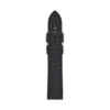 Curea din piele LiteHide™ neagră de 22 mm Curea din piele LiteHide™ neagră de 22 mm