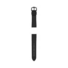 Curea din piele LiteHide™ neagră de 22 mm Curea din piele LiteHide™ neagră de 22 mm