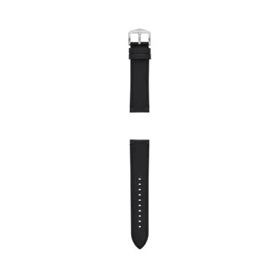 Curea din piele LiteHide™ neagră de 22 mm Curea din piele LiteHide™ neagră de 22 mm