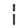 Curea din piele LiteHide™ neagră de 24 mm Curea din piele LiteHide™ neagră de 24 mm