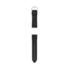 Curea din piele LiteHide™ neagră de 24 mm Curea din piele LiteHide™ neagră de 24 mm