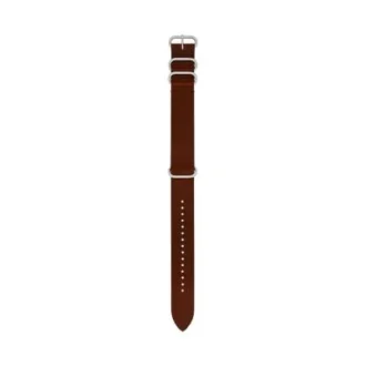 Curea din piele maro de 22 mm