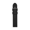 Curea din silicon negru de 22 mm