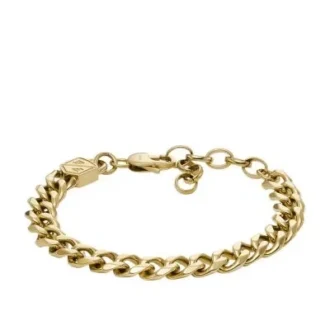 Ellis Core Chains Brățară cu lanț din oțel inoxidabil auriu