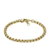 Ellis Core Chains Brățară cu lanț din oțel inoxidabil auriu