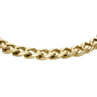 Ellis Core Chains Brățară cu lanț din oțel inoxidabil auriu