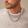 Ellis Core Chains Colier cu lanț din oțel inoxidabil