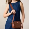 Geantă crossbody din piele Danni