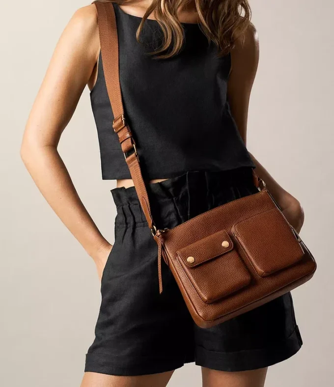 Geantă crossbody din piele Maysen