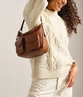 Geantă crossbody Jolie din piele Geantă crossbody Jolie din piele