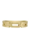 Inel cu bandă din oțel inoxidabil auriu Heritage D-Link Chain Inel cu bandă din oțel inoxidabil auriu Heritage D-Link Chain