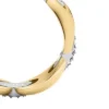 Inel Heritage D-Link Glitz din oțel inoxidabil în două nuanțe