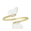 Inel Sutton Radiant Wings cu fluture din sidef alb Inel Sutton Radiant Wings cu fluture din sidef alb