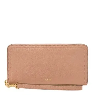 Logan RFID Zip Around Clutch