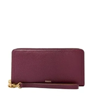 Logan RFID Zip Around Clutch
