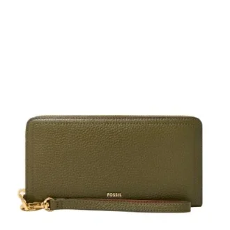 Logan RFID Zip Around Clutch