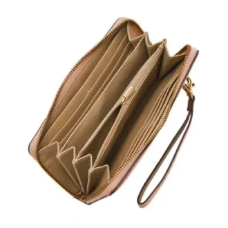 Logan RFID Zip Around Clutch