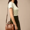 Mini geantă din piele Carlie Mini geantă din piele Carlie
