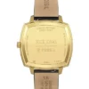 Nick Jonas x Fossil Machine Luxe Blue Vignette Ceas cu trei ace din piele croco maro
