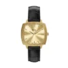 Nick Jonas x Fossil Machine Luxe Ceas cu trei ace din piele de crocodil neagră Nick Jonas x Fossil Machine Luxe Ceas cu trei ace din piele de crocodil neagră