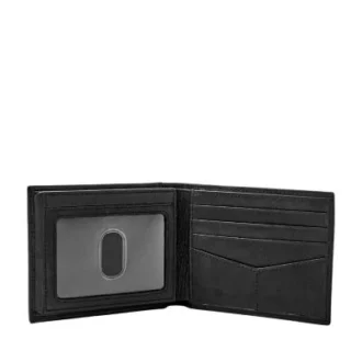 Portofel din piele Ingram RFID cu două compartimente și clapetă pentru acte de identitate