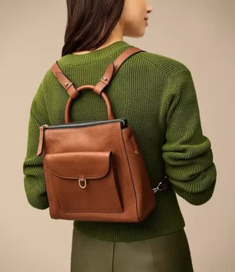 Rucsac mic din piele Parker
