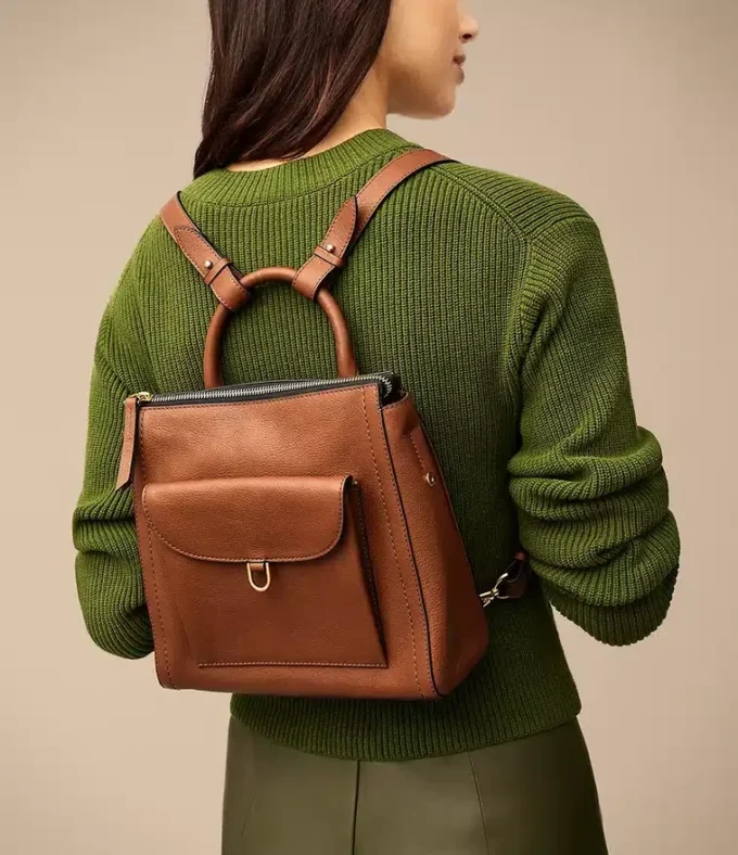Rucsac mic din piele Parker Rucsac mic din piele Parker