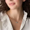 Set cadou colier și cercei Sutton din oțel inoxidabil cu închidere tip fluture