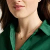 Set cadou Sadie cu colier și cercei din oțel inoxidabil auriu în formă de inimă Set cadou Sadie cu colier și cercei din oțel inoxidabil auriu în formă de inimă