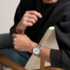 Set ceas cu brățară multifuncțional Fenmore, culoare argintiu