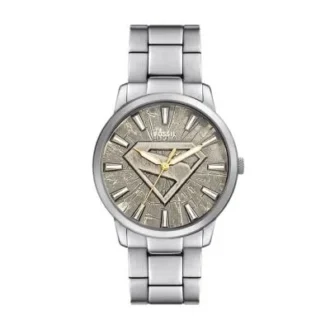 Set ceas Superman x Fossil S-Shield în ediție limitată