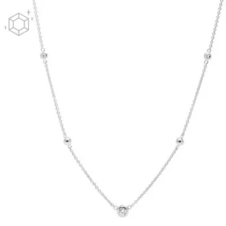 Set colier din argint sterling Glitz
