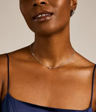 Set colier din argint sterling Glitz