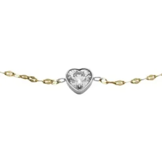 Sutton Tokens Of Affection Brățară cu lanț din oțel inoxidabil în două nuanțe